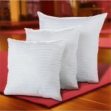 White Cushion Insert Pillow case Inner Premium Polyester PPcotton Filler 40- 50CM