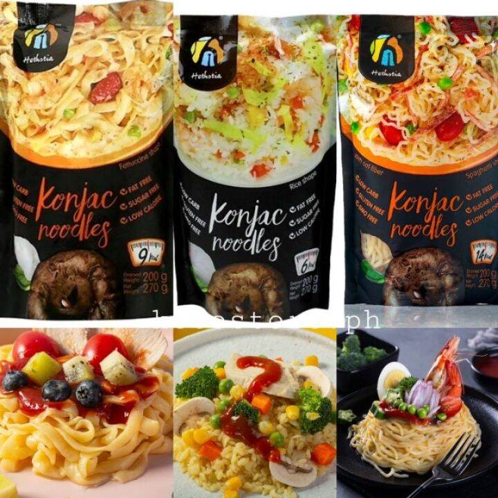 SHIRATAKI (Konjac) NOODLES [Keto/LowCarb/Good for Diabetic] with OAT