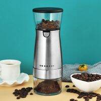 ?Pro ดี! เครื่องบดกาแฟไฟฟ้าขนาดพกพา เครื่องบดกาแฟอัตโนมัติ ที่บดเมล็ดกาแฟ Electric Coffee Bean Grinder เครื่องบดเมล็ดกาแฟ (ได้เฉพาะ: ปรับบดได้ 4 ระดับ) สุดว้าว เครื่องบดเมล็ดกาแฟอัตโนมัติ