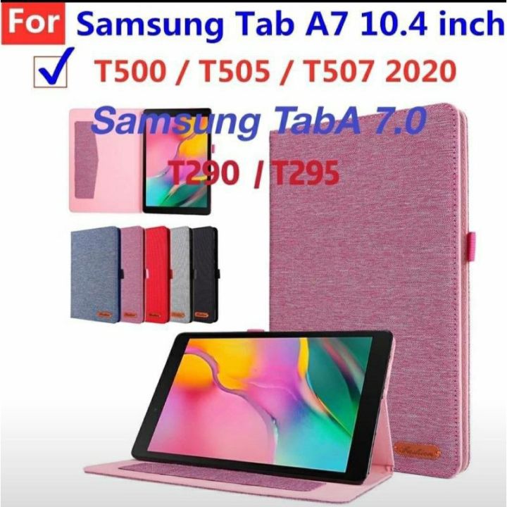 เคสฝาพับ-samsung-tab-a7-10-4-t500-t505-tab-a-7-0-t290-t295-tab-a7lite-t220-t225