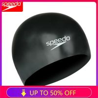 Speedo หมวกว่ายน้ํา ซิลิกาเจล 100 แบบแบน สําหรับผู้ใหญ่ ผู้ชาย หรือผู้หญิง การแข่งขัน และการฝึกอบรม 5211028▬○♤