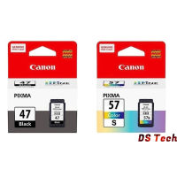 Canon PG-47 BLACK / CANON CL-57 COLOR / CANON CL-57s COLOR  Original #หมึกเครื่องปริ้น hp #หมึกปริ้น   #หมึกสี   #หมึกปริ้นเตอร์  #ตลับหมึก