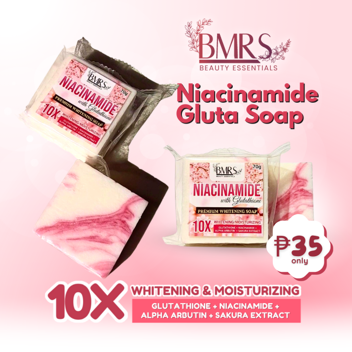 BMRS Beauty Whitening Soap Lightens Skin Pigmentations Scars and