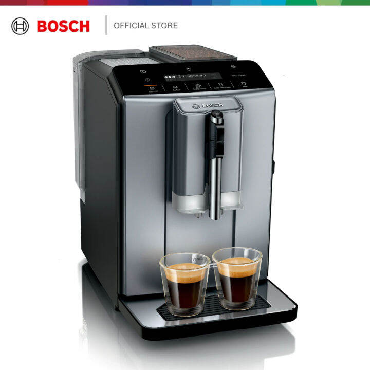 Bosch Series 2 Fully Automatic Coffee Machine VeroCafe Diamond Titanium Metallic TIE20504 Lazada