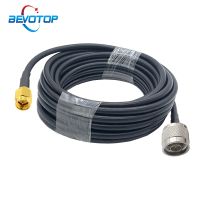 ✠ LMR200 Cable N Male to SMA Male Plug RF Adapter Cable 50 Ohm Low Loss RF Coaxial Extension Cord 3G 4G LTE Antenna Cable Jumper