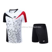 ♙❇✈ 2021 new YONEX badminton suit mens and womens match shirt fast-dry fashion sportswear