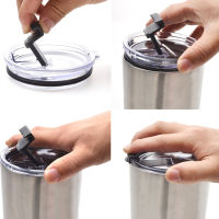 30oz Seal Splash Spill Proof Lid Ozark Trail Tumbler Cup Accessories Black Cup Cover Transparent Cup Lid Kitchen Tools