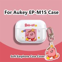 READY STOCK! For Aukey EP-M1S Case Summer Style Cartoon Riding a cinnamon dog for Aukey EP-M1S Casing Soft Earphone Case Cover