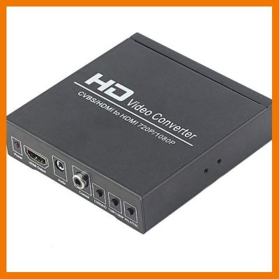 HOT!!ลดราคา Box HD Video Converter CVBS (AV+HDMI TO HDMI) ##ที่ชาร์จ แท็บเล็ต ไร้สาย เสียง หูฟัง เคส Airpodss ลำโพง Wireless Bluetooth โทรศัพท์ USB ปลั๊ก เมาท์ HDMI สายคอมพิวเตอร์