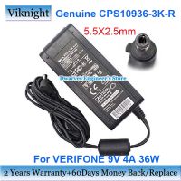 อะแดปเตอร์ CPS10936-3K-R 4A 9V สำหรับเครื่อง POS VERIFONE เครื่อง VX520 VX680T VX670 VX680จักรยานออกกำลังกายสำหรับเครื่องชาร์จ LINE6แบบเหยียบรับประกันสองปี