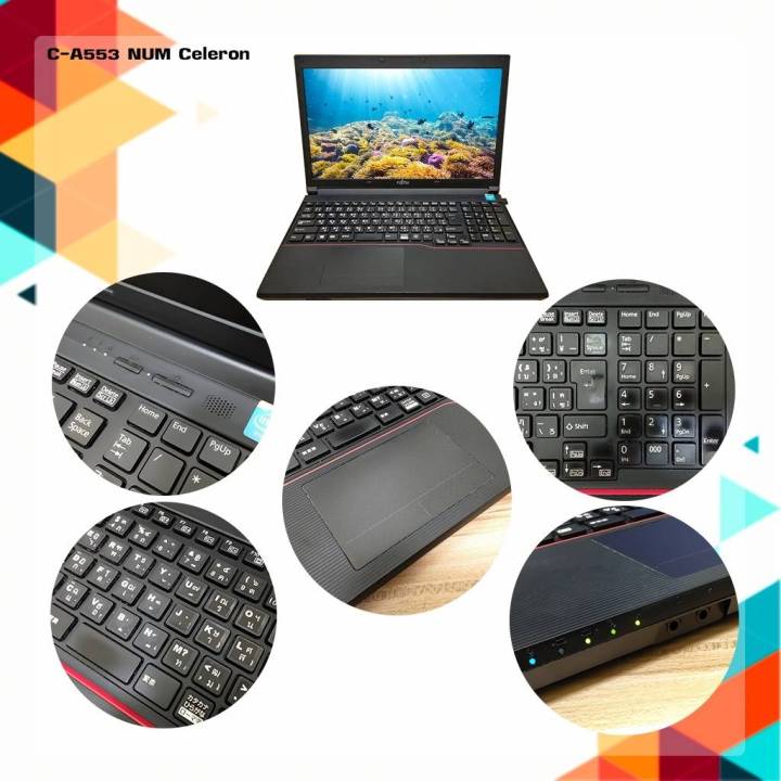 notebook-โน๊ตบุ๊คมือสอง-fujitsu-core-i3-a8390-เล่นเน็ต-ดูหนัง-ฟังเพลง-ออฟฟิต-รับประกัน-3-เดือน