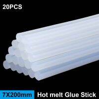 【CW】 20Pcs Glue Stick Hot Sticks 7X200mm Transparent Hot-Melt Machine Durable