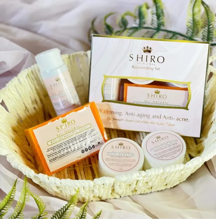 Shiro Rejuvenating Set Original Shiro Skin Care Pimples Acne Melasma