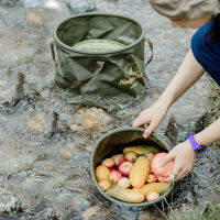 Naturehike เดินทางพับอ่างน้ำแบบพกพากลางแจ้งถังท่องเที่ยวอ่างล้างหน้าถุงซักผ้าบาร์เรล