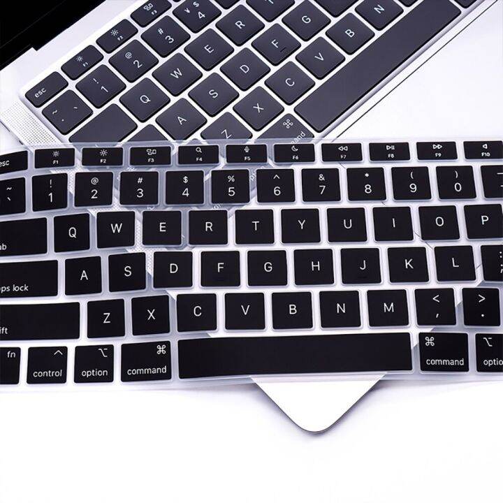 euro-english-version-laptop-keyboard-film-for-macbook-air-pro-12-13-15-16-a2338-a2337-transparent-black-silicone-keyboard-cover-keyboard-accessories