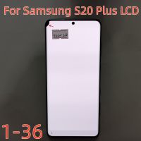 S20จอ LCD สำหรับ Samsung Galaxy G985F เดิมบวก S20จอแอลซีดีพร้อมกรอบ + SM-G985A G985U G985F/DS หน้าจอสัมผัสแสดงผลด้วยเส้นจุด