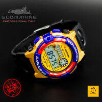 (สินค้าแท้ 100%) US SUBMARINE นาฬิกาข้อมือผู้หญิงระบบ DIGITAL กันนํ้า สายยางสีดำหน้าปัด คลาสสิค 36mm (พร้อมจัดส่งทันที)