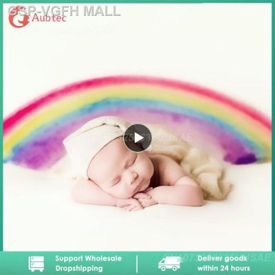☢ผ้าห่มผ้าเนื้อนุ่มสำหรับเด็กแรกเกิดรุ่น VGFH MALL ผ้าห่มยืดพื้นหลังการถ่ายภาพสำหรับสตูดิโอถ่ายภาพเพื่อเป็นอนุสรณ์การเจริญเติบโตของเด็กทารก