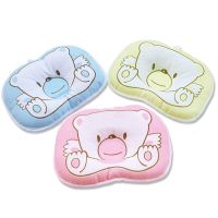 ZZOOI Hot Selling Infant Bedding Print Bear Oval Shape 100% Cotton Baby Bear Pillow High Quality YYT090