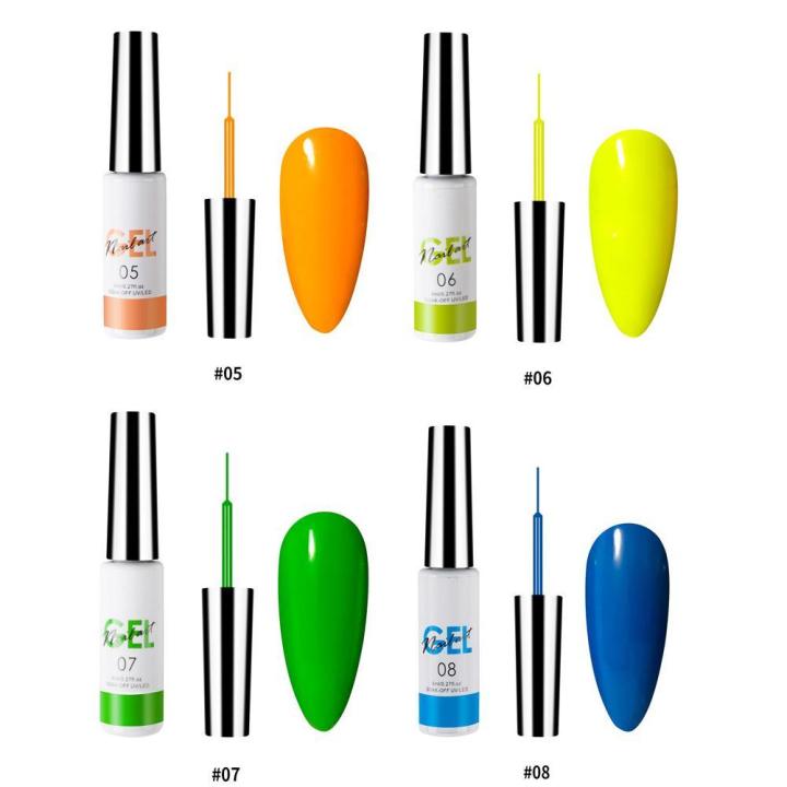 12-pcs-nail-gluesset-8ml-nail-art-line-gels-polish-kit-for-french-uv-painting-drawing-acrylic