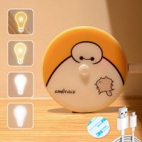 [Super bright bulb] Usb ชาร์จปัญญา Led Motion Sensor ไฟกลางคืนห้องนอนตู้เสื้อผ้าตกแต่งความงามโคมไฟแม่เด็กแสงของขวัญ