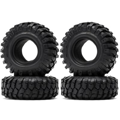 4PCS 108mm 1.9 Inch Tires Tyre Rock Crawler Rubber RC Model Car Climbing JIMNY D90 D110 SCX10 II 90046