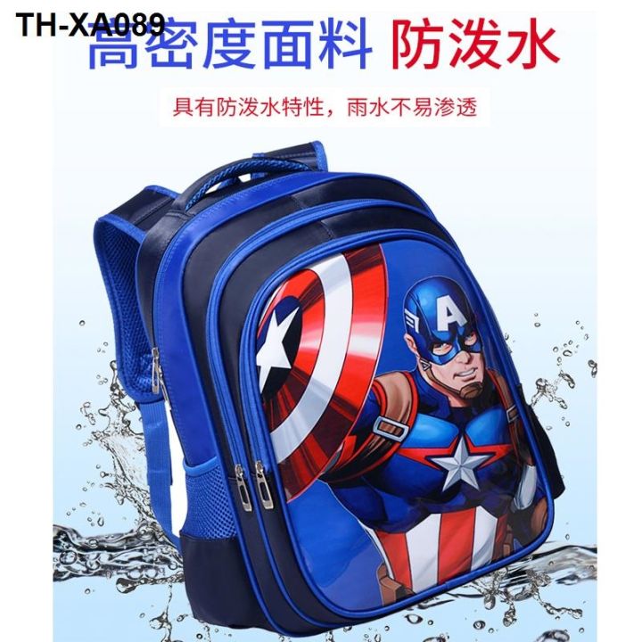 the-new-iron-man-bag-grade-pupils-boy-a-2345-cartoon-backpack-shoulders-waterproof-wear-resistant-light