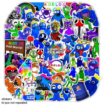 50pcs Game Rainbow Friends Roblox Stickers for Car Laptop 