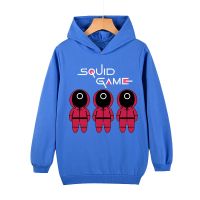 【Ready Stock】2021 New Squid Game Hoodies Kids Print Hoodie Sweatshirt Spring Autumn Long Sleeve Hoodie Kids Clothes