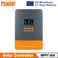 อุปกรณ์ควบคุมที่ชาร์จแสงอาทิตย์ HIih26wuaprl PowMr MPPT 60A 12V 24V 36V 48V ตัวควบคุมเครื่องชาร์จแบตเตอรี่อัตโนมัติ Lifepo4แผงโซล่า Iih26wuaprl 160VDC อินพุตพีวีสูงสุด