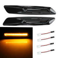 2Pcs Car Turn Signal Light LED Car Dynamic Side Marker Blinker Light Signal Lamp For BMW E60 E61 E81 E82 E88 E90 E91 E92 E93