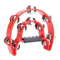 Tambourine แทมโบรีน แถวคู่ สีแดง