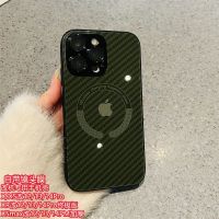 iphone case Apple ดัดแปลงเครื่อง XR ดัดแปลง 13Pro รุ่นสุดยอดรูปแบบคาร์บอนไฟเบอร์แม่เหล็กดูดเคสโทรศัพท์มือถือรวมทุกอย่าง 11 ดัดแปลง 14pro เคสแก้ว