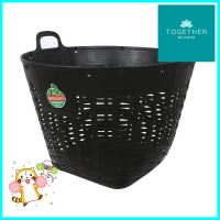 เข่งพลาสติก BIG ONE COPO 701 เบอร์ 1 66X66X53 ซม. สีดำROUND PLASTIC BASKET BIG ONE COPO 701 NO.1 66X66X53CM BLACK **ของแท้100%**