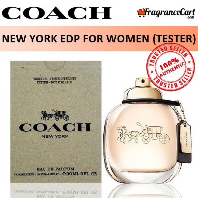 Coach New York EDP for Women (90ml Tester) Eau de Parfum NewYork [Brand New  100% Authentic Perfume/Fragrance] 