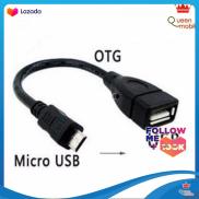 HCMCáp Micro USB OTG cắm chuột ổ cứng vào điện thoại bằng cổng USB