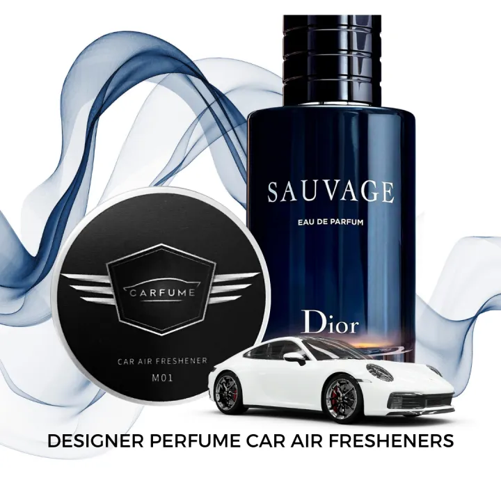 Carfume Dior Sauvage Designer Perfume Car Air Freshener (Buy 2, Get 1