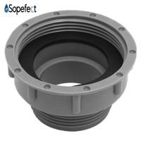 Sopefect 58 to 46mm Drain Pipe Sewer Adapter Kitchen Sink Drain Hose Connector Female to Male Thread Connector Fitting Accessory