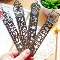 เพลทวาดรูป-Delicate Metal Bookmark