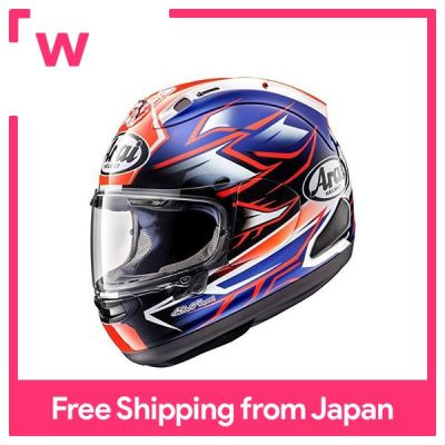 Seluruh Wajah หมวกกันน็อค ARAI RX-7X สีน้ำเงิน55-56ซม.