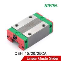 HIWIN ตลับลูกปืน QEH 15CA 20CA 25CA ตัวเลื่อน Linear Guide Slider สำหรับ เครื่องพิมพ์อิงค์เจ็ท Linear Rail CNC ชิ้นส่วน Diy