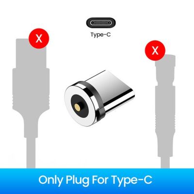 Elough แม่เหล็กสาย540หมุนไมโคร USB ชนิด C ตัวชาร์จไฟสำหรับ iPhone เร็ว Xiaomi Poco แม่เหล็กชาร์จ3 In 1สาย USB สาย