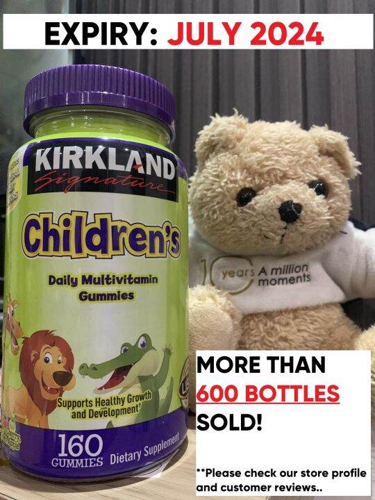 Kirkland Children’s Daily Multivitamins Gummies [160PCS] Lazada PH