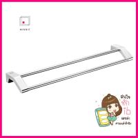 ราวแขวนผ้าคู่ KARAT FAUCET KB-17-662-52 สีเงินDOUBLE TOWEL BAR KARAT FAUCET KB-17-662-52 SILVER **สินค้าแนะนำ**