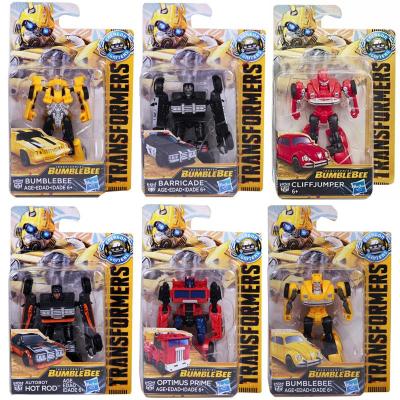 Hasbro Transformers ตำนาน Hot Rod Barricade Optimus Prime Bumblebee Cliffjumper Action Figure ของเล่นของขวัญรวบรวม8ซม.