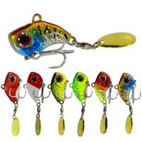 【DT】hot！ New Arrival 1PCS 9g/13g/16g/22g Metal VIB Fishing Spinner Sinking Rotating Pin Crankbait Baits Tackle