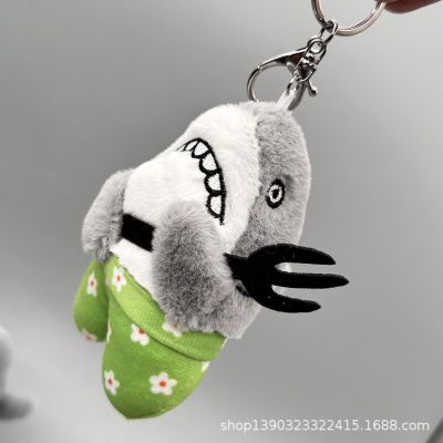 shark fork plush doll key chain stupid shark bee fool watermelon bag pendant