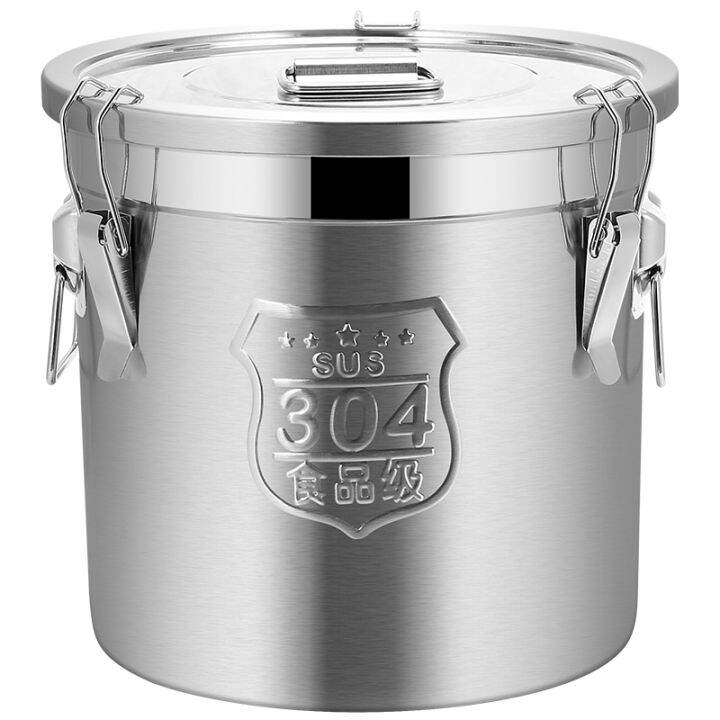 Rice barrel stainless steel rice cylinder 50 kg rice storage box