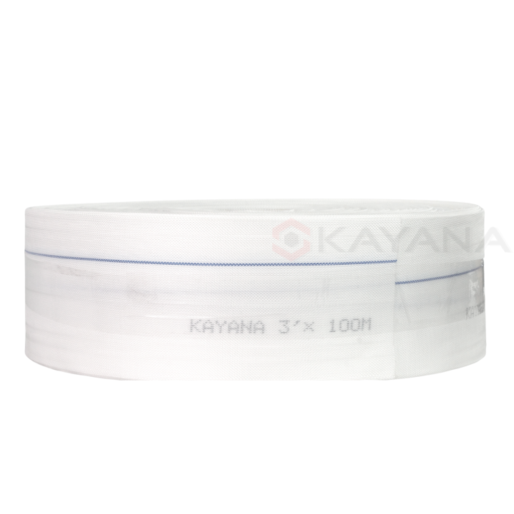 kayana-ของแท้-สายส่งน้ำ-pe-อย่างดี-ขนาด-3-นิ้ว-ยาว-100-เมตร-อย่างหนา-น้ำหนักเบา-ภายในเคลือบยาง-ข้างนอกผ้าเส้นใยสังเคราะห์โพลีเอสเตอร์