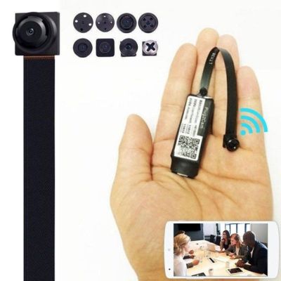 ✁ 1080P Webcam Portable Mini WiFi HD Camera Night Vision Remote Montioring Wireless Micro Video Web Cam Support SD/TF Card For PC